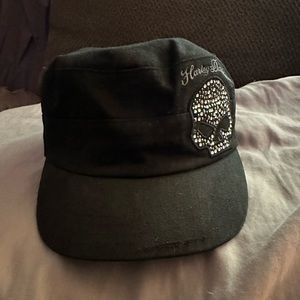 Harley Davidson hat with bling